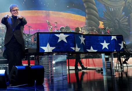 California Rocker Elton John's 'Million Dollar Piano'