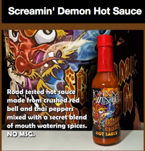 Johnny Winter's Screamin Demon Hot Sauce