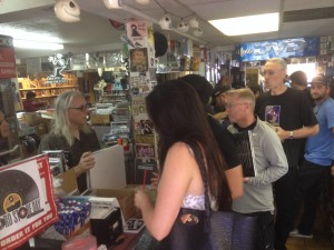 Photo by Donna Balancia - Record Store Day Carlsbad California Spin Records California Rocker