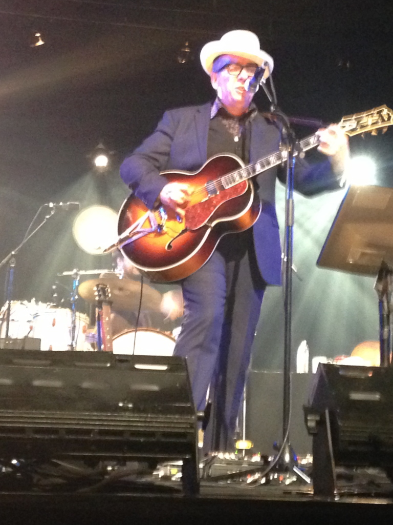 Elvis Costello of The New Basement Tapes. Photo by Donna Balancia