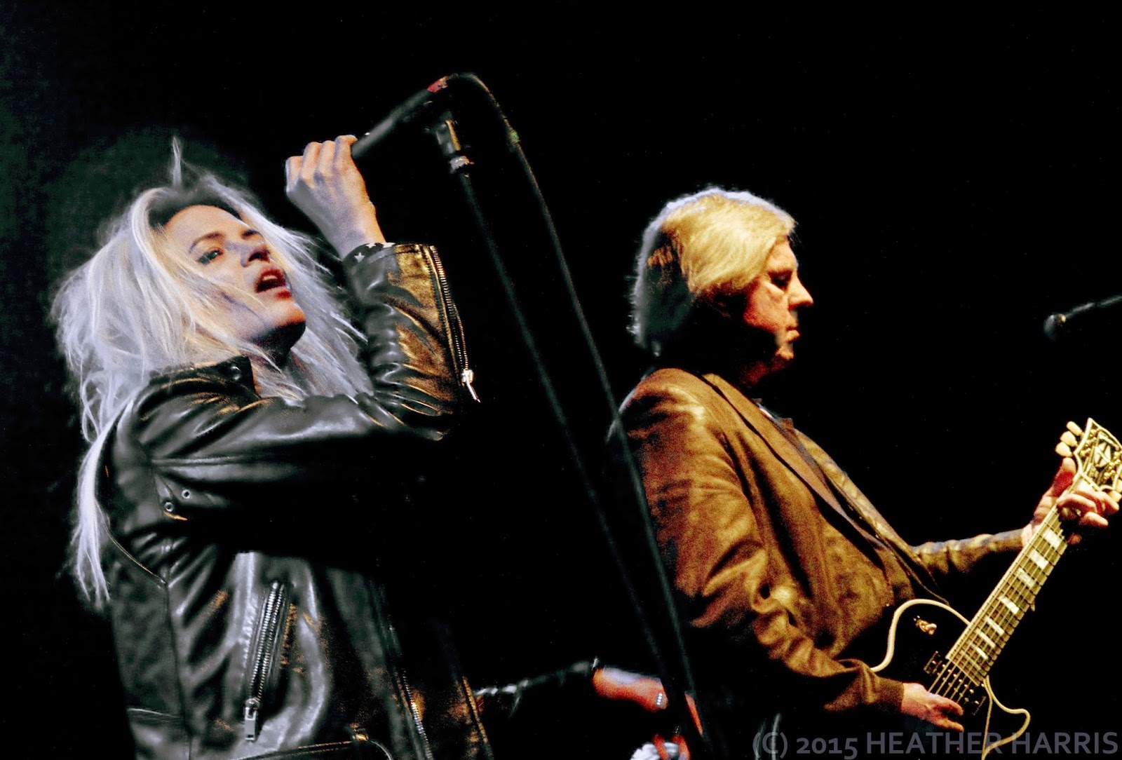 Alison Mosshart and James Williamson - Photo © 2015 Heather Harris