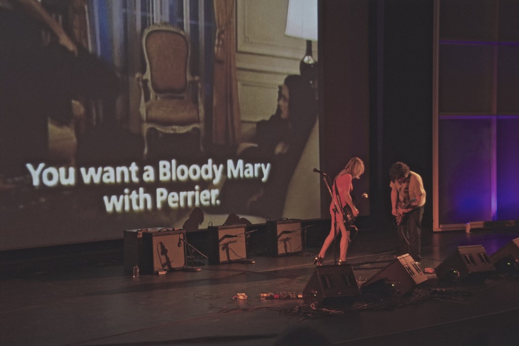 Kim Gordon and Bill Nace - photo by Donna Balancia