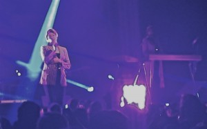 Elly Jackson and La Roux perform at the Fonda Theatre in Hollywood - photo by Donna Balancia