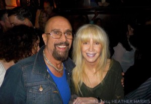 Johnny Ray and author and Radio host Nikki Palomino at Precious Metal Reunites Show -- Photo © 2015 Heather Harris