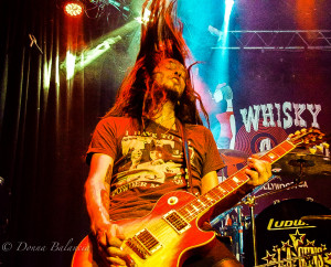 Alex Dhee of The Wyldz is among the most compelling international rockers - Photo © 2015 Donna Balancia