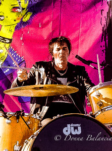 Richie Ramone performs at Hi Fi Rockfest in Long Beach