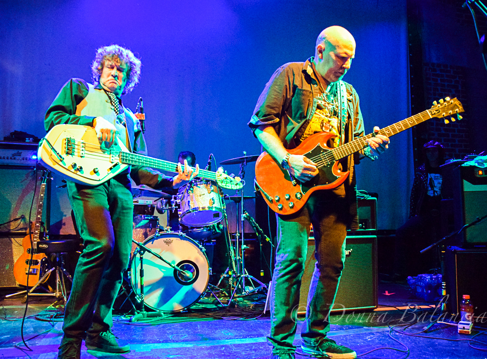 Cheetah Chrome, r, with Bruce Duff performs with James Williamson last January at Bootleg in LA - Photo © 2015 Donna Balancia