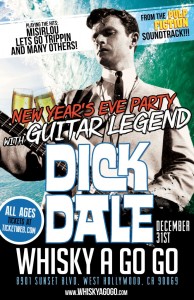 The Original California Rocker: Dick Dale, King of the Surf Guitar, to play the Whisky A Go Go on New Year's Eve