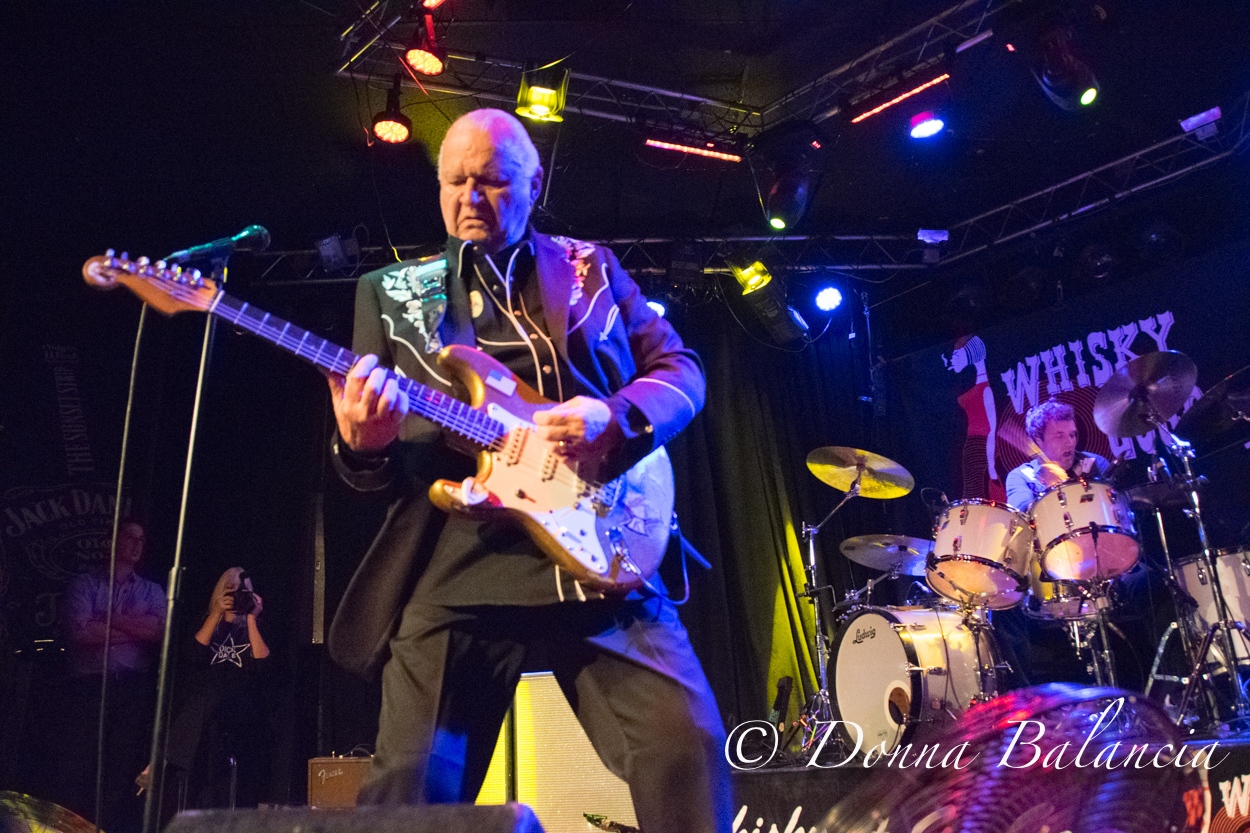Dick Dale gives his fans all he's got - Photo © Donna Balancia