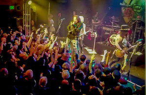 Guns N Roses reunion tour launched at the Troubadour - Screengrab courtesy Ross The Bassist