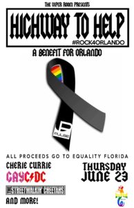 Highway to Help to benefit Orlando Victims