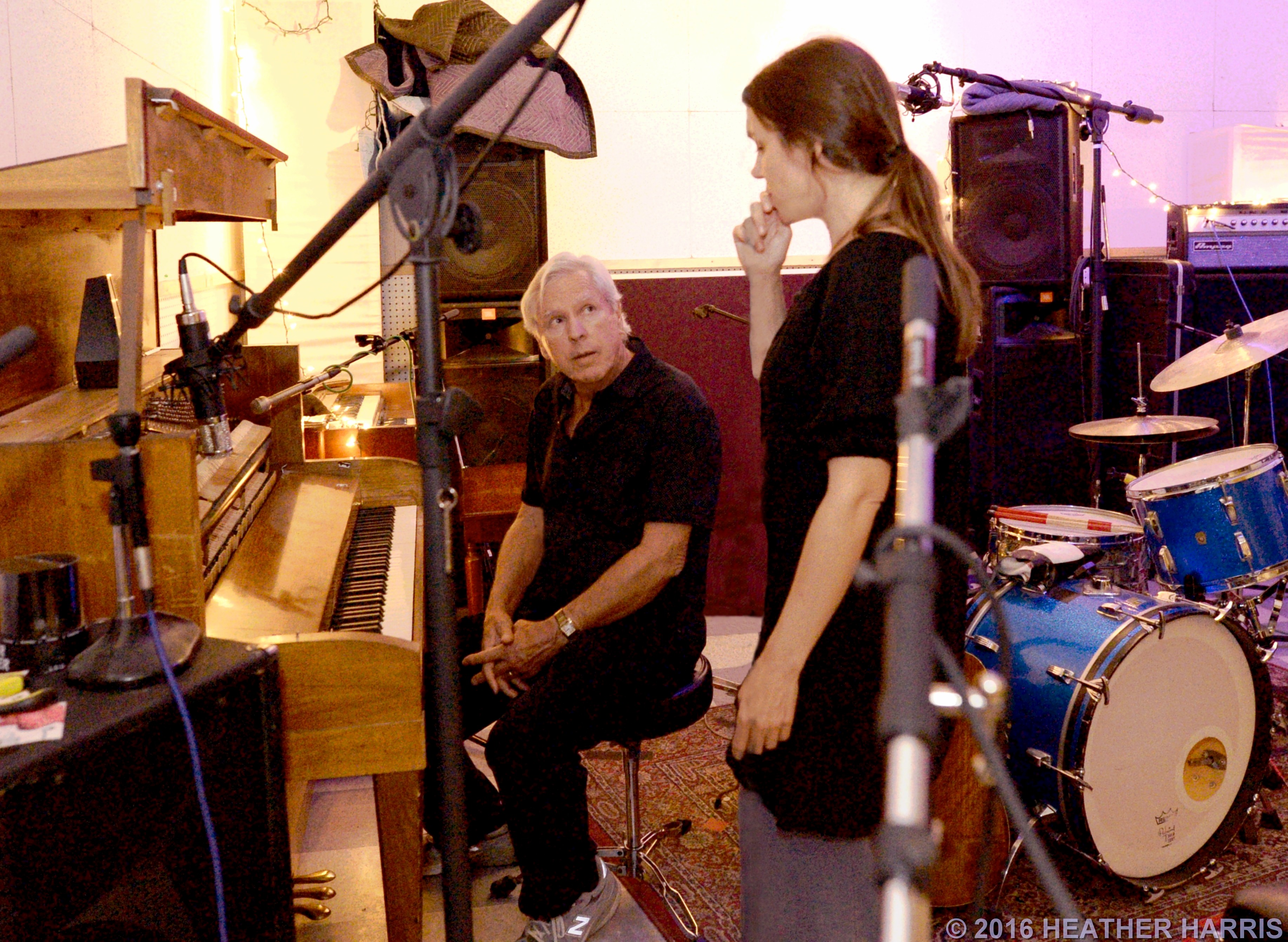 James Williamson and Petra Haden - Photo by Heather Harris