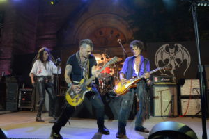 Alice Cooper, Johnny Depp and Joe Perry - Photo © 2016 Suzanne Allison