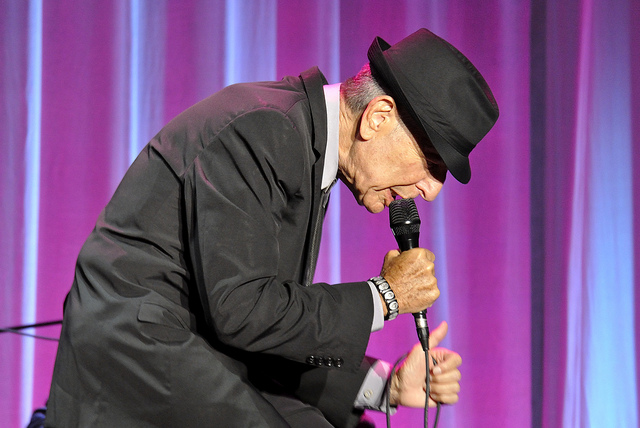 Leonard Cohen passes away - photo by Takahiro Kyono