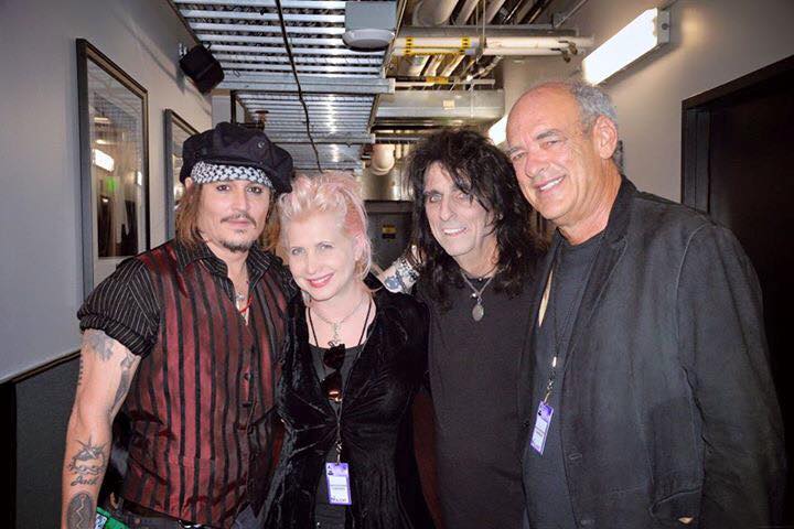 Suzanne Allison Witkin scored a Los Angeles Press Club nod with her photo essay, "On Tour With The Hollywood Vampires" - Photo courtesy Suzanne Witkin