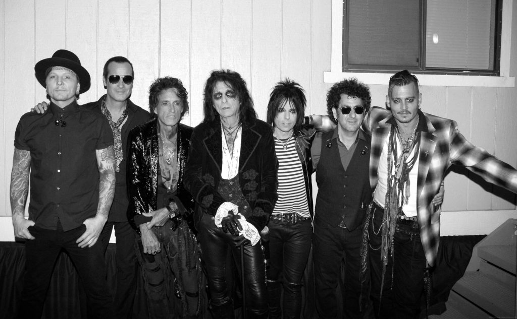 Los Angeles Press Club Suzanne Allison Witkin captured images of The Hollywood Vampires on their historic tour - Photo © 2016 Suzanne Allison Witkin for CaliforniaRocker.com