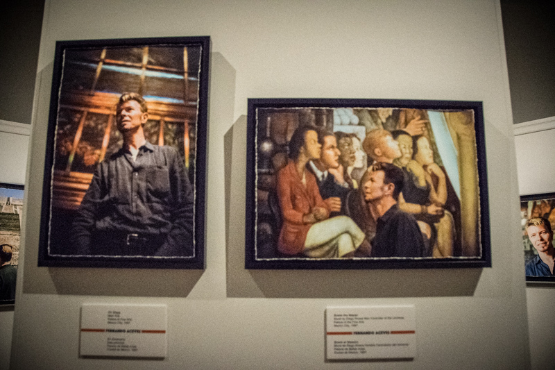 David Bowie in Mexican City Masters is on display at Forest Lawn Museum through June - Photos © Fernando Aceves courtesy of Forest Lawn Museum