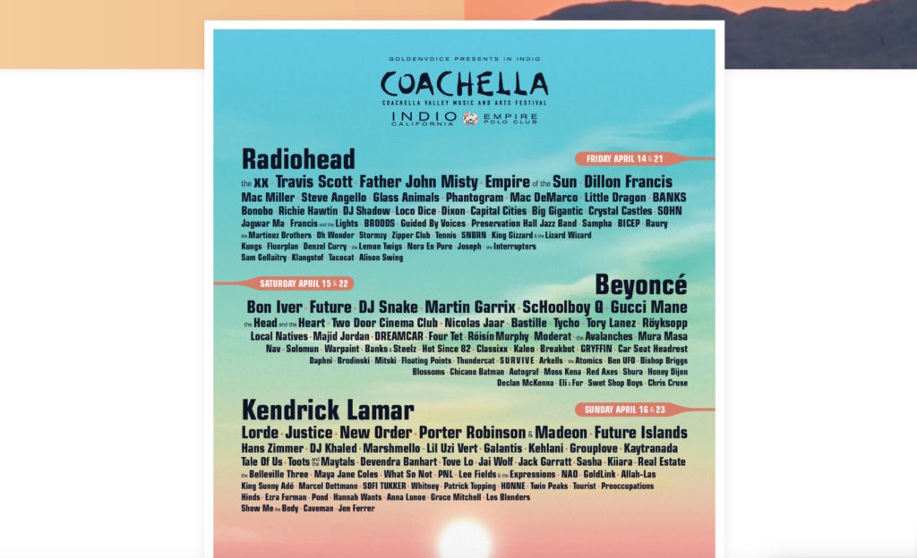 Coachella 2017 tickets go on sale Wednesday 