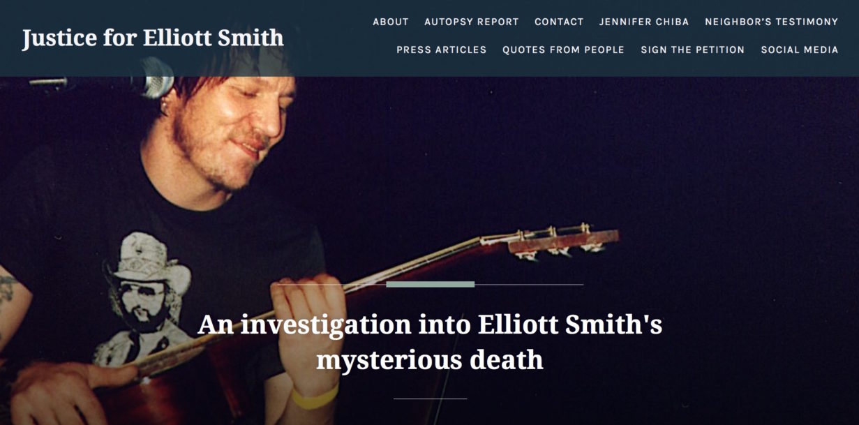 How did Elliott Smith really die and why, asks photojournalist Alyson Camus