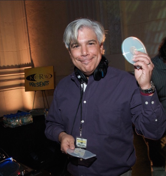 Gary spins the discs for KCRW and is a music supervisor by day - Photo courtesy KCRW