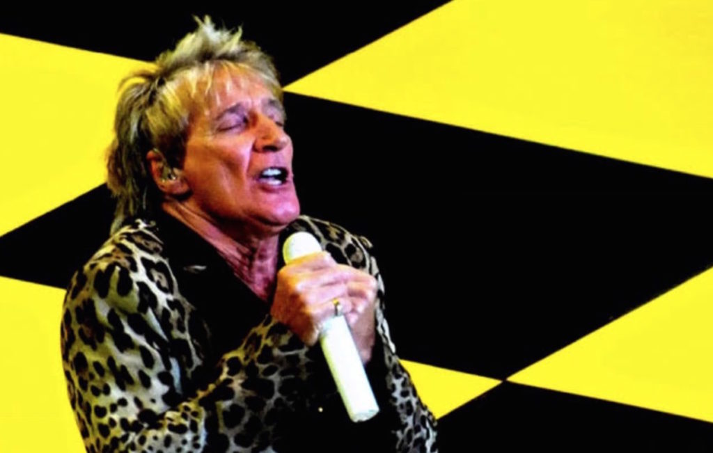 The one and only Rod Stewart plays Vegas before world tour - Photo by Craig Hammons
