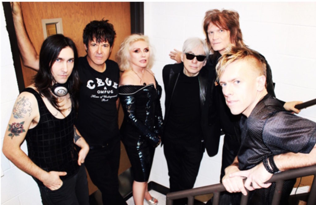 Meet and greet the band - Photo courtesy Blondie