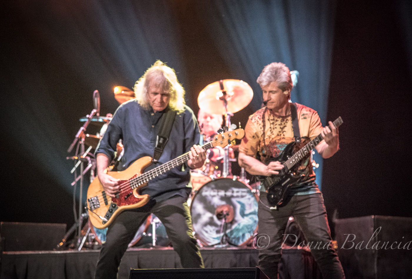 Kansas is one of the early prog-rock bands and put on a great show at The Wiltern - Photo © 2017 Donna Balancia