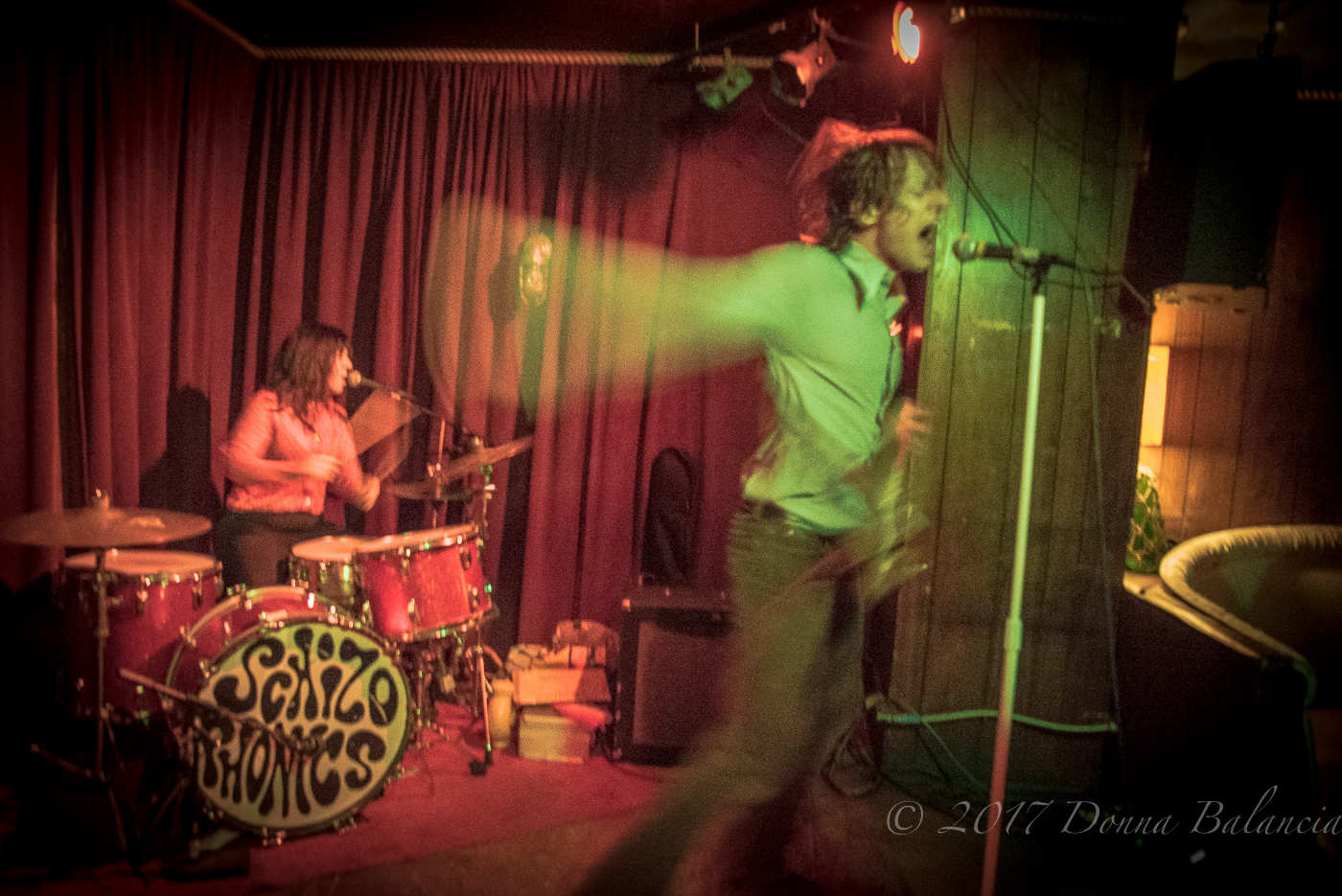Schizophonics put on a show that is not to be believed - Photo by Donna Balancia