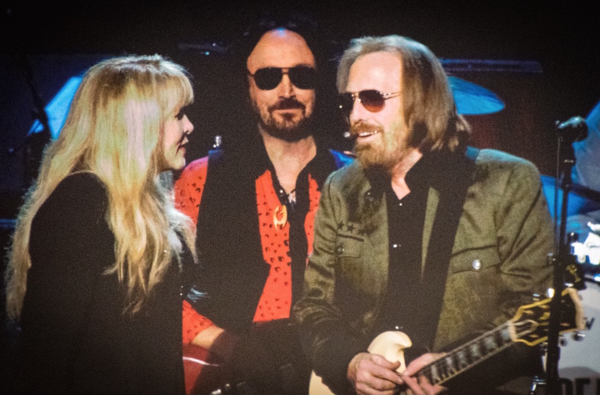 Stevie Nicks, Mike Campbell and Tom Petty - Photo by Donna Balancia