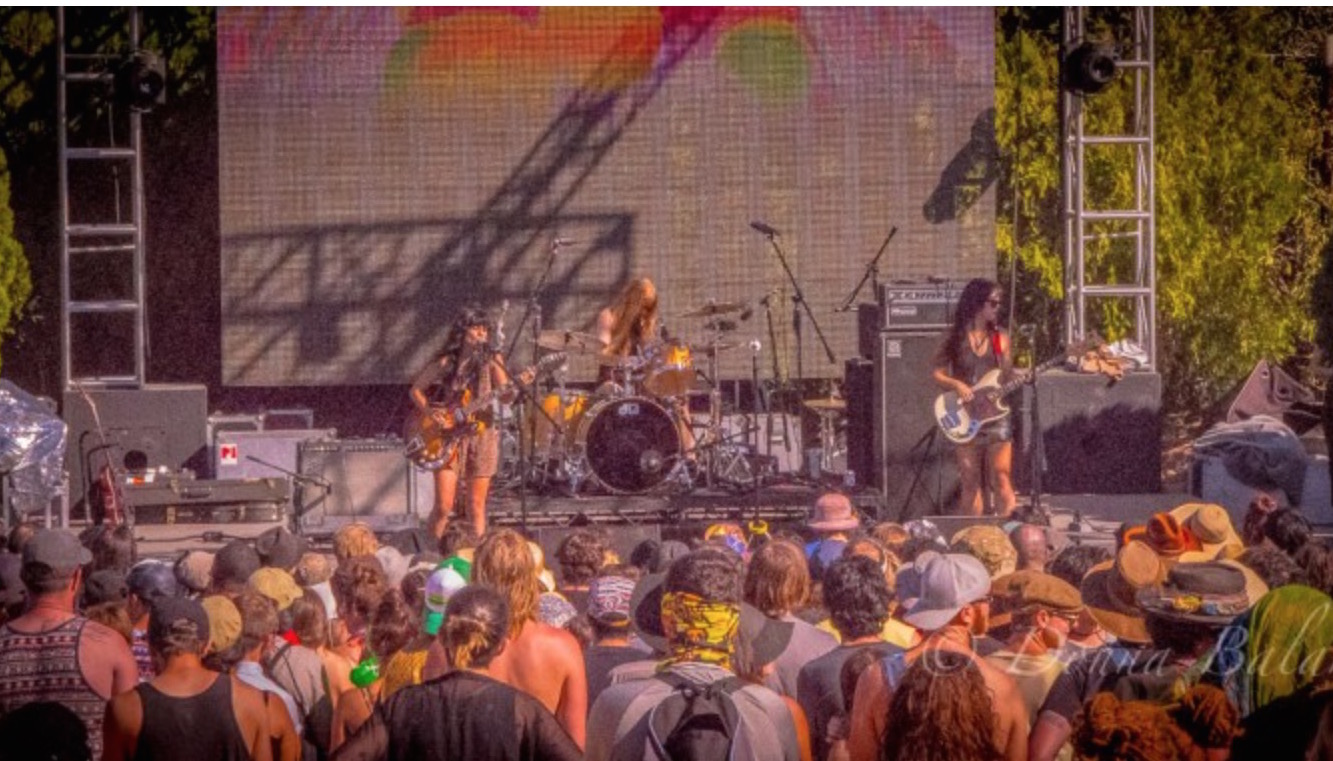 L.A. Witch performs at Desert Daze 2017 - Photo © 2016 Donna Balancia