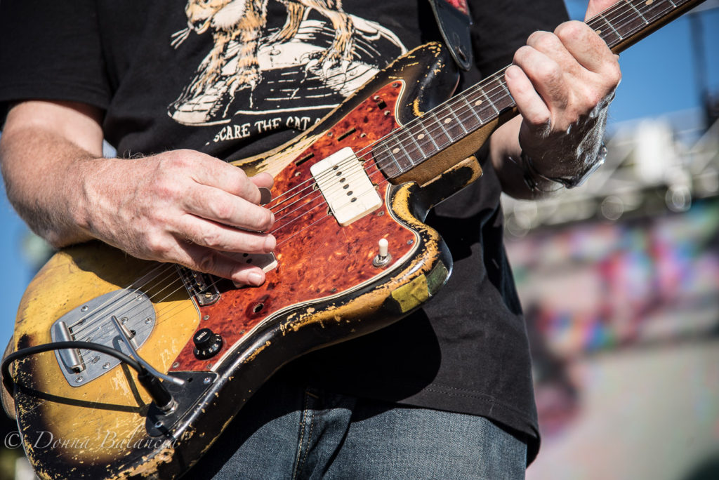 Thurston Moore's trusty guitar - Photo © 2017 Donna Balancia