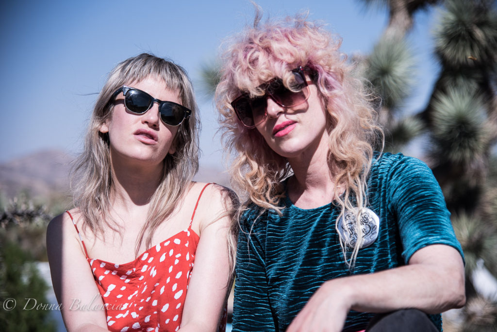 Deap Vally playing real Rock N Roll music - Photo © 2017 Donna Balancia