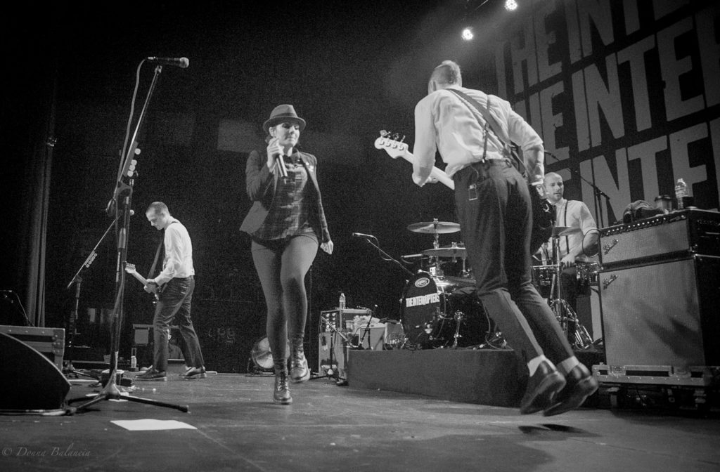 The Interrupters: Reminiscent of One Step Beyond only more fun - Photo © 2017 Donna Balancia