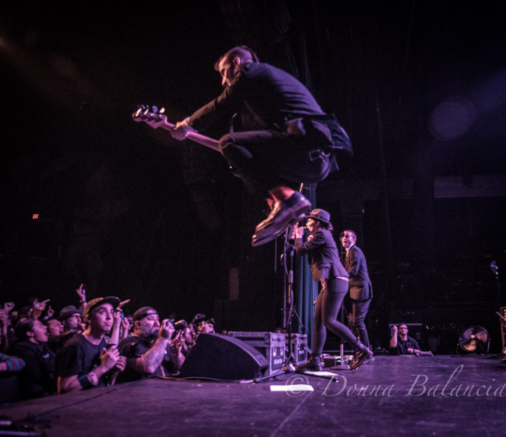 The Interrupters leap into the fray - Photo © 2017 Donna Balancia