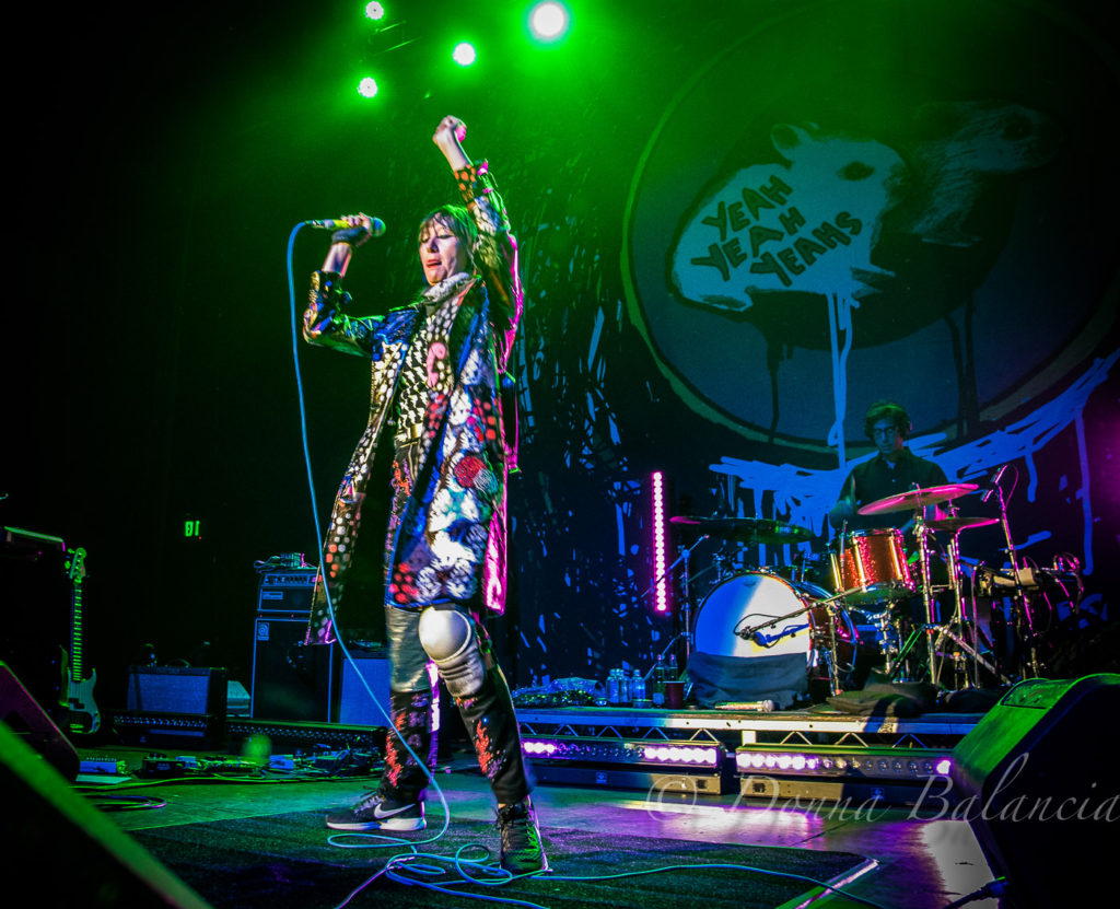 The Yeah Yeah Yeahs hit the road with a festival show, a show in San Francisco and then New York - Photo © 2017 Donna Balancia