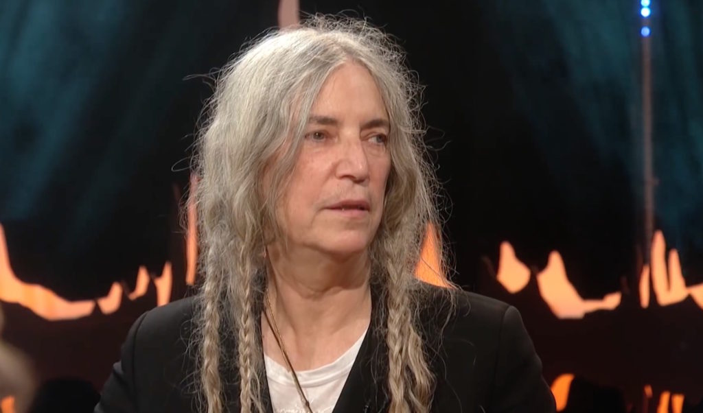 Patti Smith - Photo courtesy of Skavlan