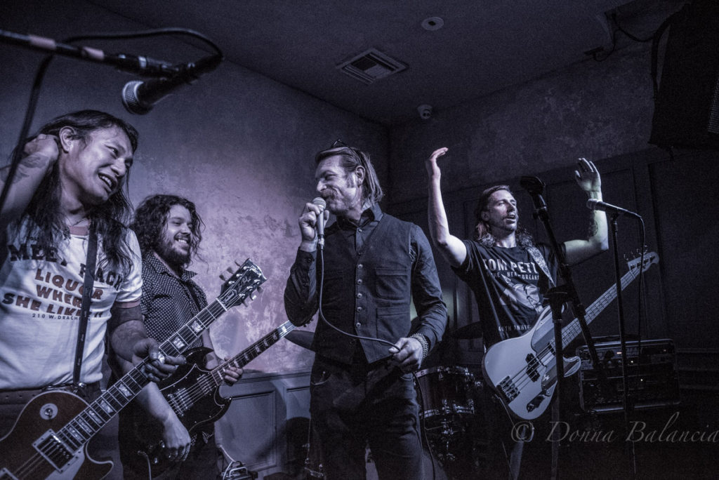 Fire The Animal band with Jesse Hughes of Eagles of Death Metal - Photo by Donna Balancia