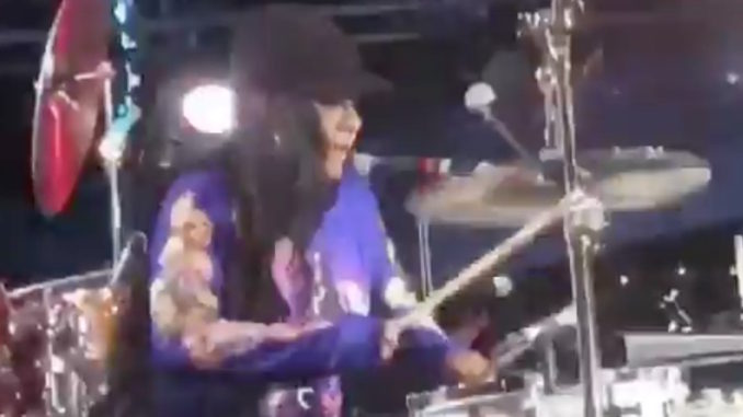 Sheila E of the Escovedo family performs at Super Bowl - Courtesy of Sheila E