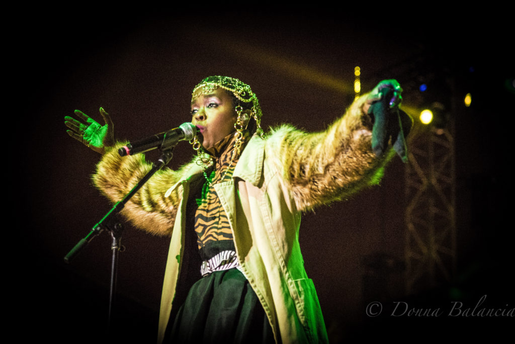 Lauryn Hill at Kaya Fest - Photo © 2018 Donna Balancia