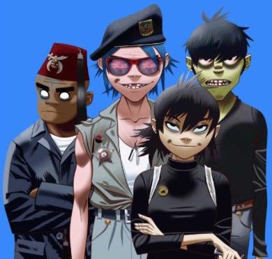 The gang - Image courtesy of Gorillaz