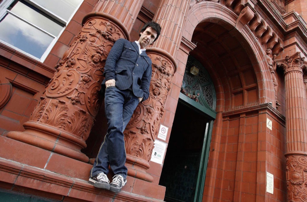 Johnny Marr was awarded an honorary degree in 2007 - Photo courtesy of University of Salford Press