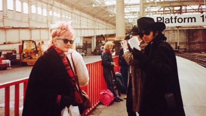Fur and Nicky in Europe 1986 - Photo courtesy of Fur Dixon