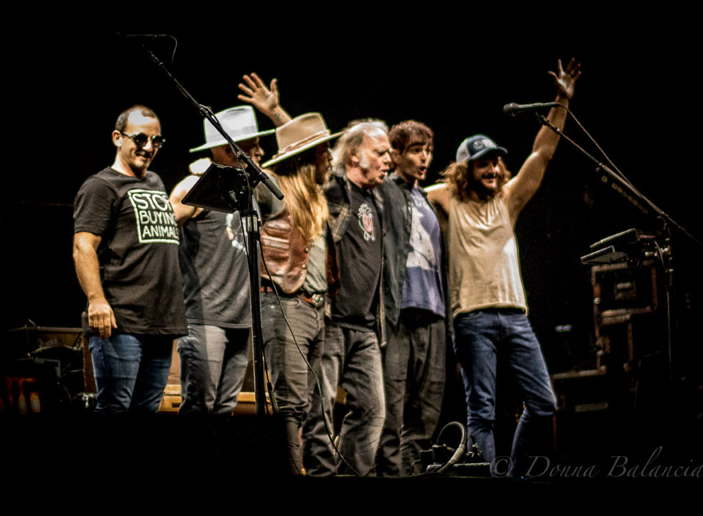 A great night with Neil Young and The Promise of the Real at Arroyo Seco - Photo © 2018 Donna Balancia
