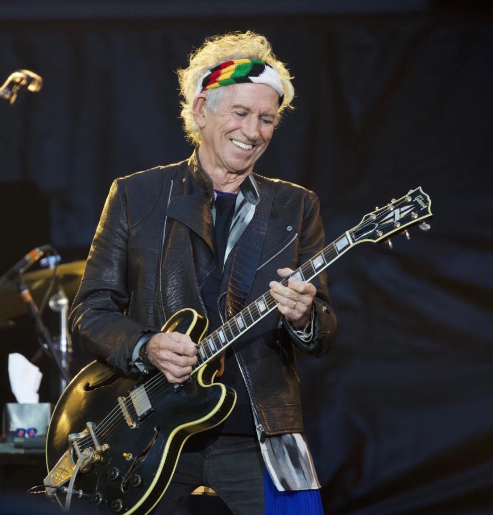 Keith Richards is on tour with The Rolling Stones - Photo courtesy Keith Richards