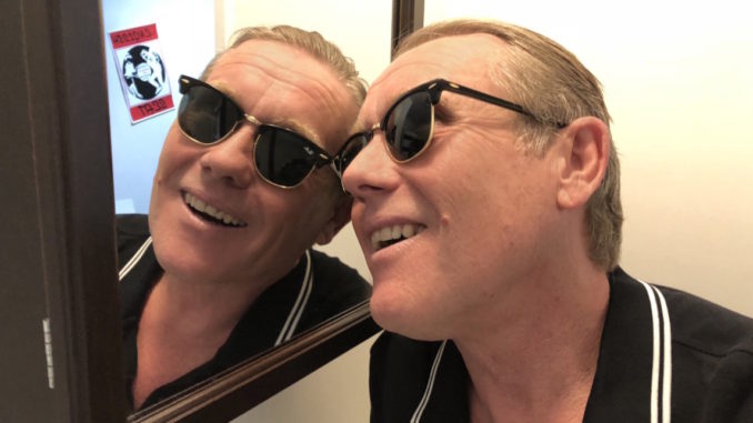 Dave Wakeling found the 'Mirror In The Bathroom' - Photo courtesy of The English Beat