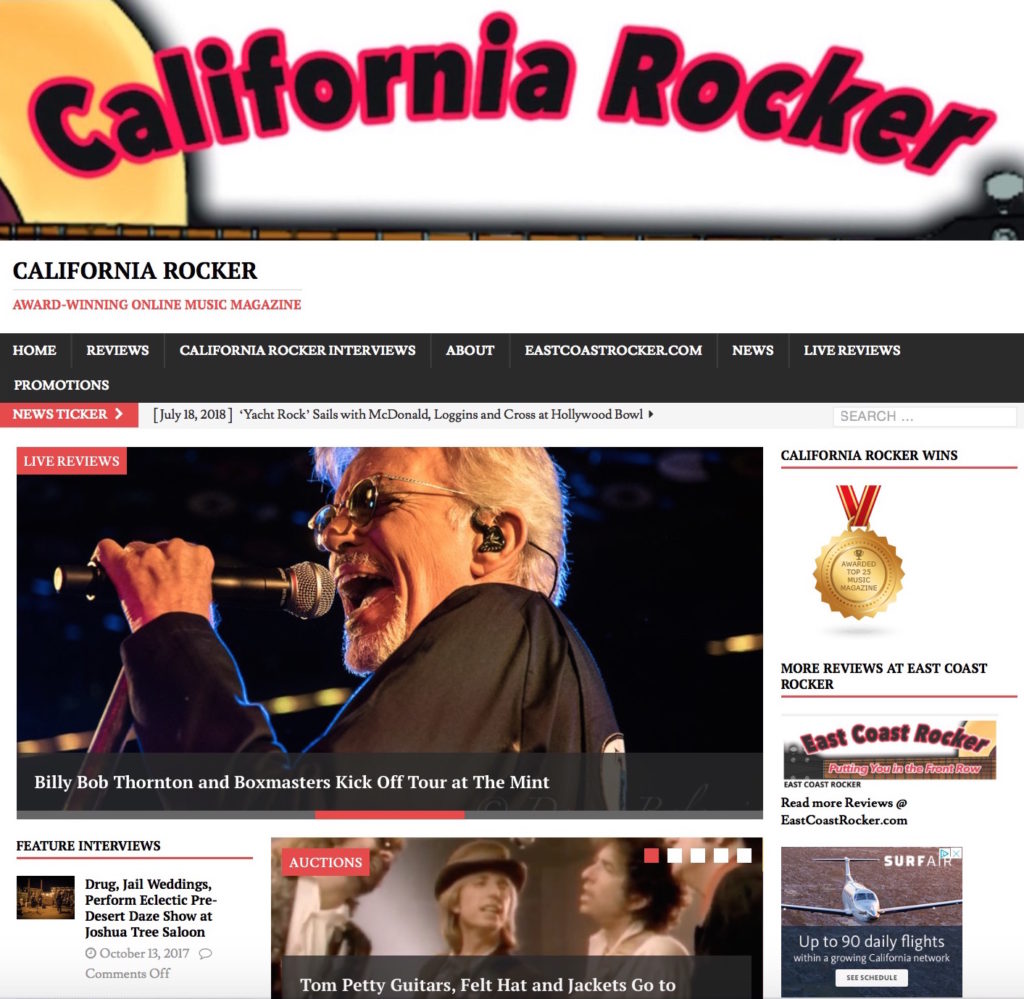 California Rocker Awards