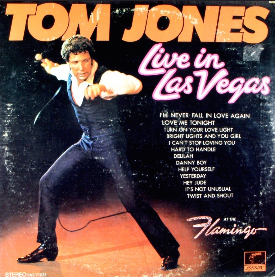 Tom Jones album 'Live in Las Vegas'