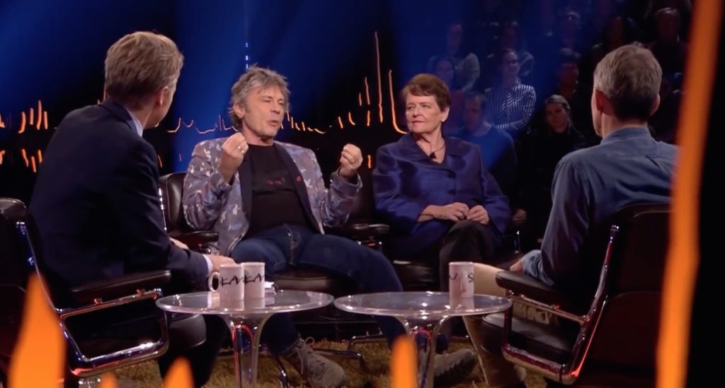 Bruce Dickinson of Iron Maiden discusses his cancer diagnosis on Skavlan show - courtesy photo