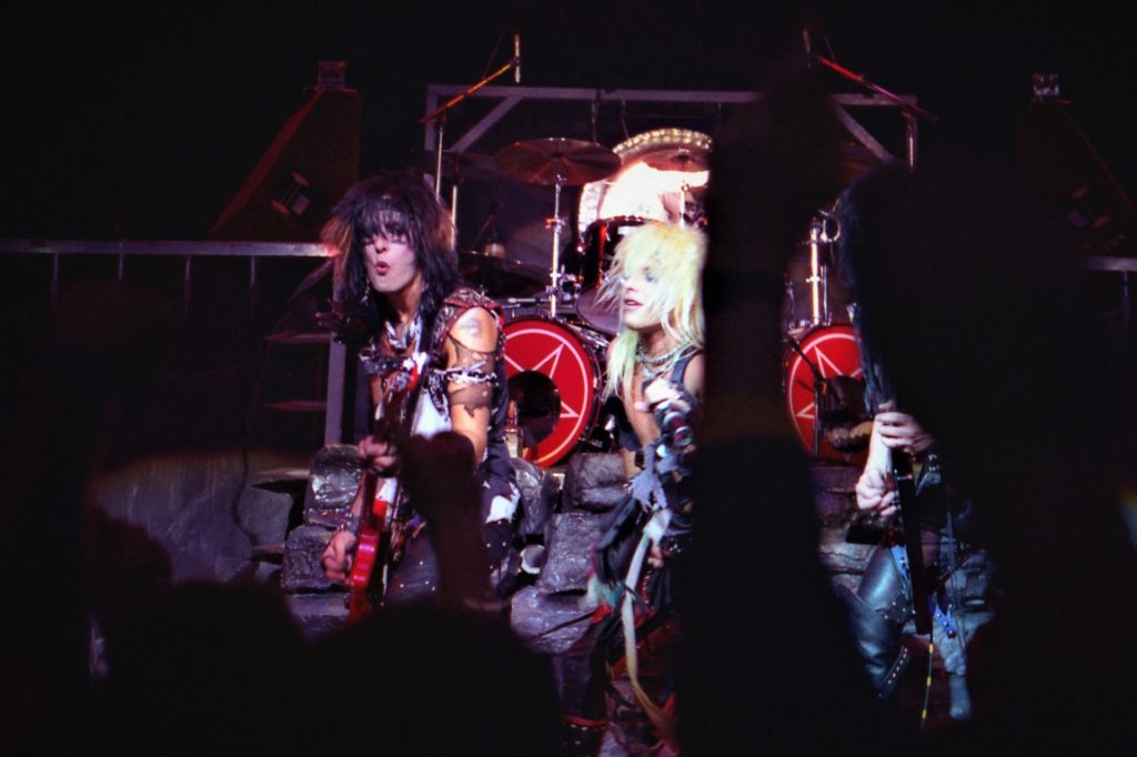 Motley Crue 1984 - All photos © 1984 Richard King