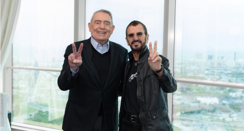 Dan Rather's guest on his 100th episode is Ringo Starr - Courtesy photo
